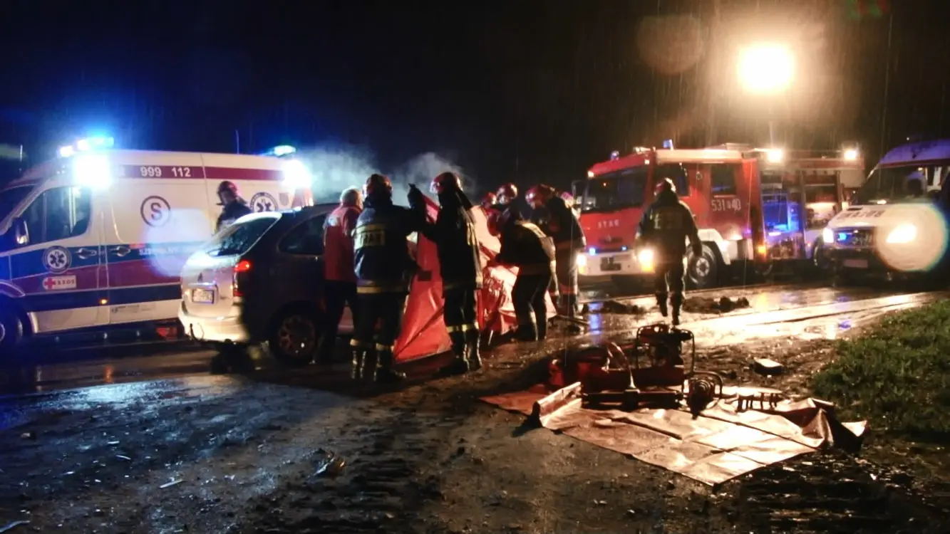 Śmiertelny wypadek pod galerią Ostrovia
