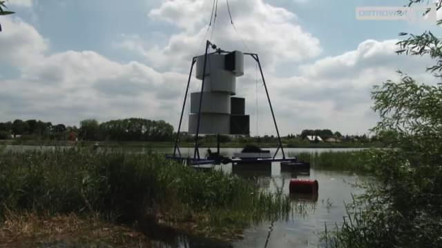 Aerator zwodowany (wideo)