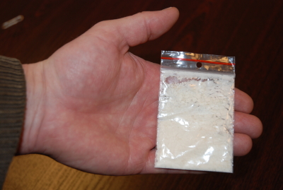 Woreczki z amfetaminą