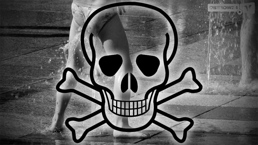 UWAGA na fontannę! Zakaz kąpieli!