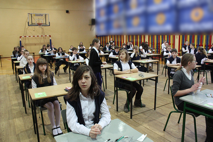 Wyniki testu gimnazjalnego