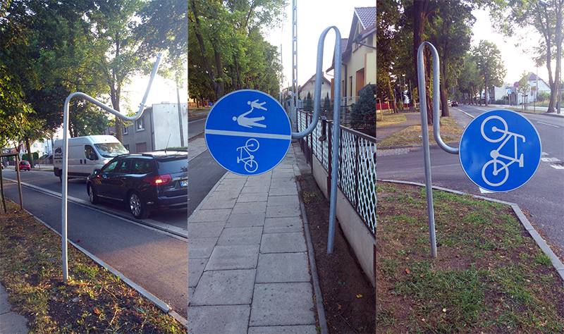 Pamiętasz skrzywione znaki na Limanowskiego? Złapali wandali