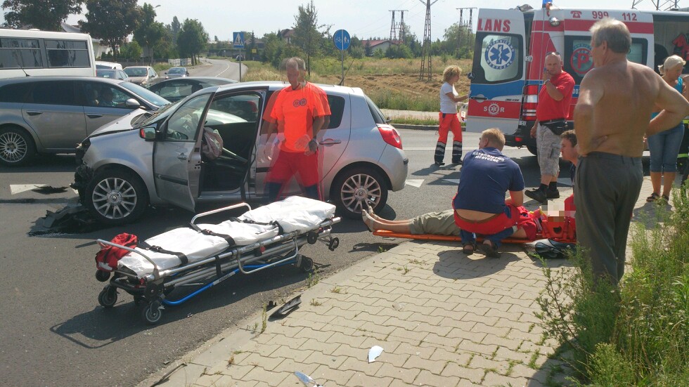 Wypadek Kamienna-Sadowa – Peugeot vs. Renault (wideo)