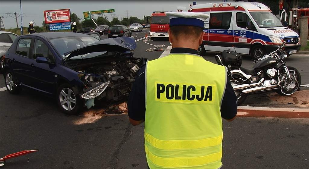 Wypadek przy Góreczniku. Motocyklistka połamana