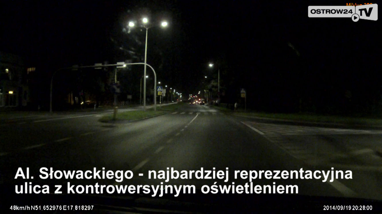 Zgłaszanie awarii niedziałających latarni