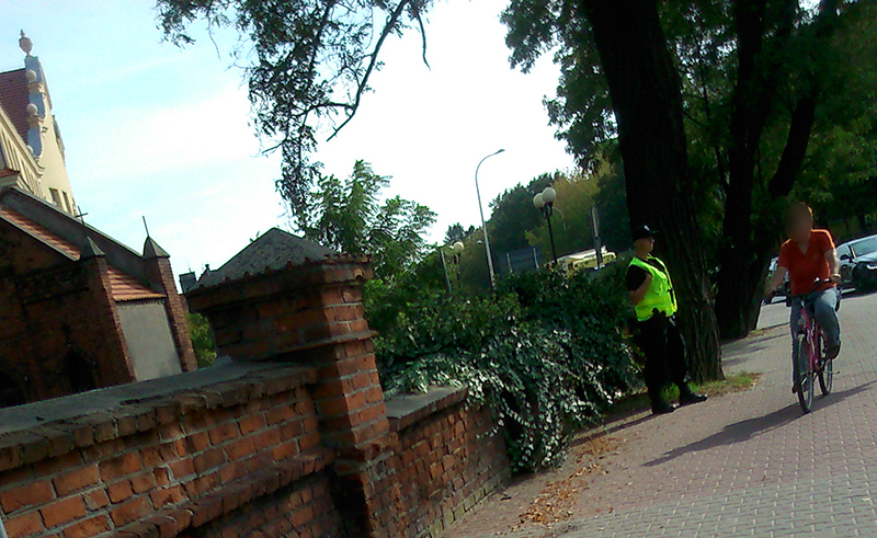 Co policjanci robią na Głogowskiej i Wrocławskiej?