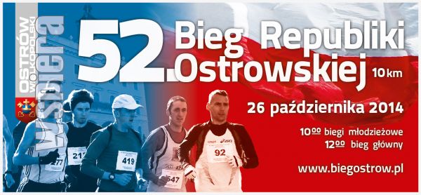 Kończą się zapisy do 52. Biegu Republiki Ostrowskiej