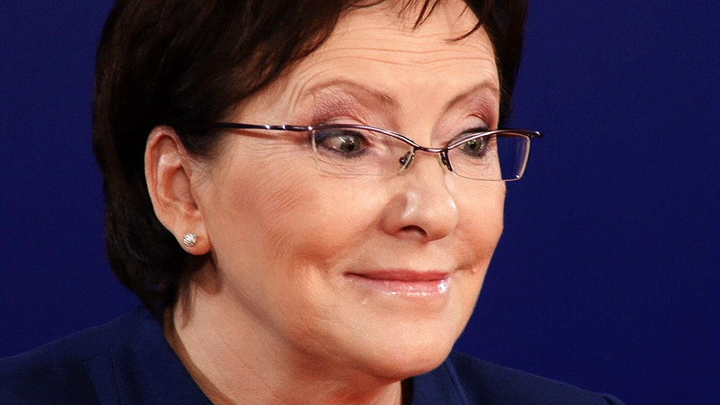 Premier Ewa Kopacz w Ostrowie Wlkp.