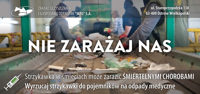 Nie zarażajcie nas!