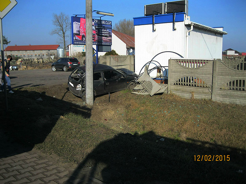 5 osób w szpitalu. Wypadek w Odolanowie