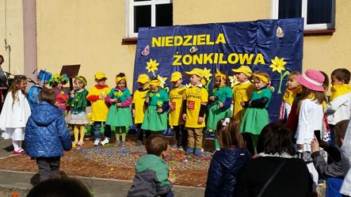 Z Żonkilem w tle