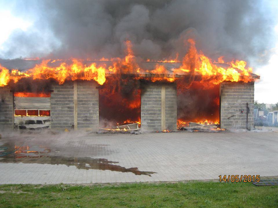 Pół miliona strat po pożarze w Odolanowie