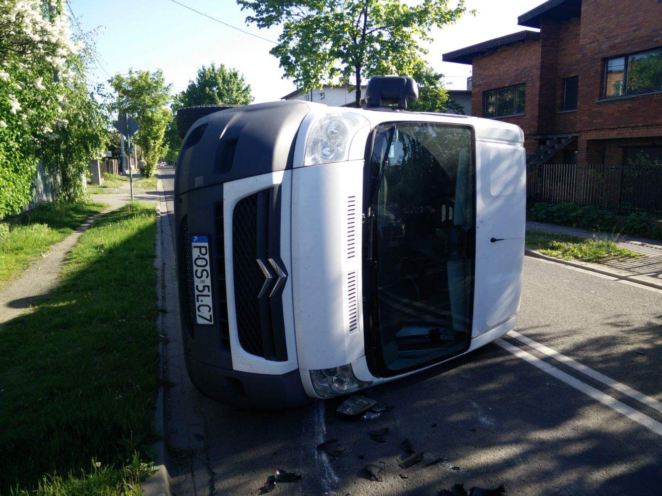 Zderzenie dwóch busów na Kordeckiego