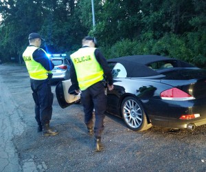 Ostrowianin z BMW wydmuchał…