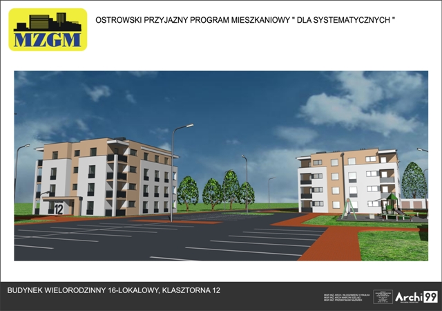 Powstanie kolejny blok przy Klasztornej