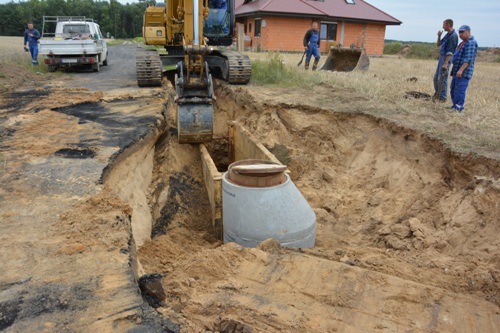 Kanalizacja na Łanowej, następna nawierzchnia