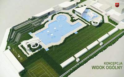 Podpisali się pod basenem przy Paderewskiego