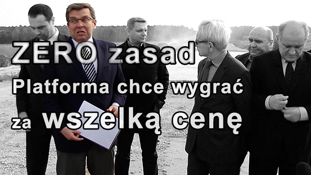 Zero zasad. Platforma chce wygrać za wszelką cenę