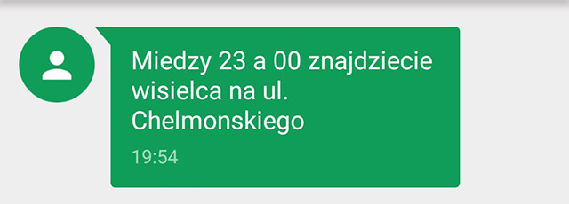 Chciał się zabić, powiadomił dziennikarza