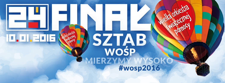 24. Finał WOŚP w Ostrowie – dużo nowości!