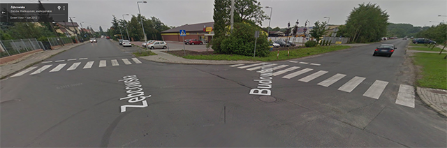 Zamknęli skrzyżowanie Zębcowska/Budowlanych