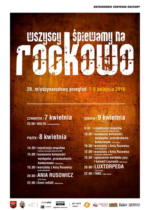 Luxtorpeda i Ania Rusowicz będą w Ostrowie