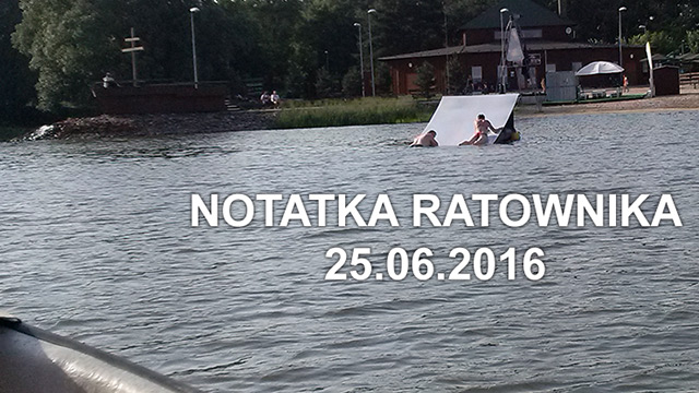 Ratownicy WOPR uratowali dwie osoby na Piaskach!