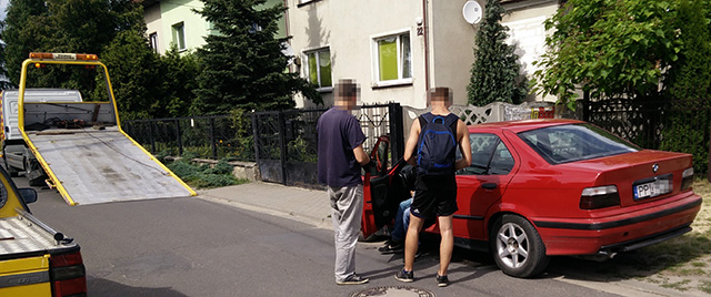 18-latek jechał BMW bez uprawnień