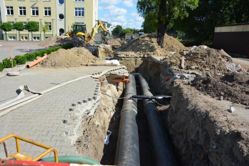 Trwa wymiana zdegradowanej sieci ciepłowniczej ozc-slowackiego
