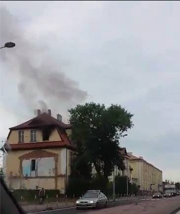 Czwarty raz płonął budynek po ZNTK. Jest zabytkiem