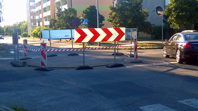 Powstaje rondo na Matejki-Jankowskiego