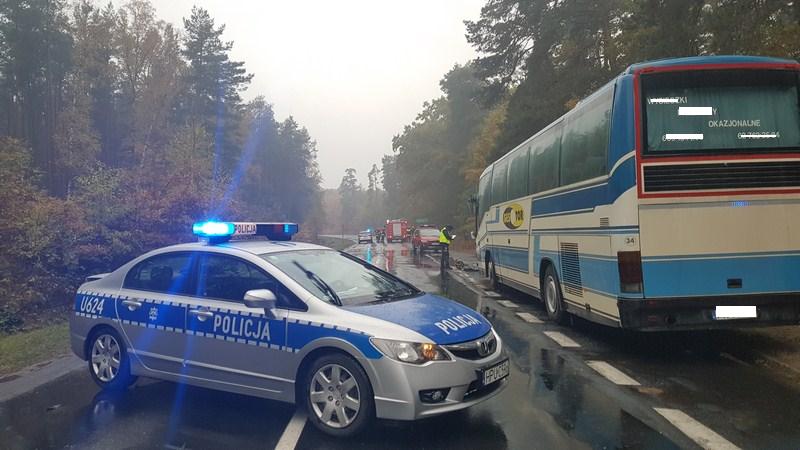 Śmiertelnie potrącony grzybiarz