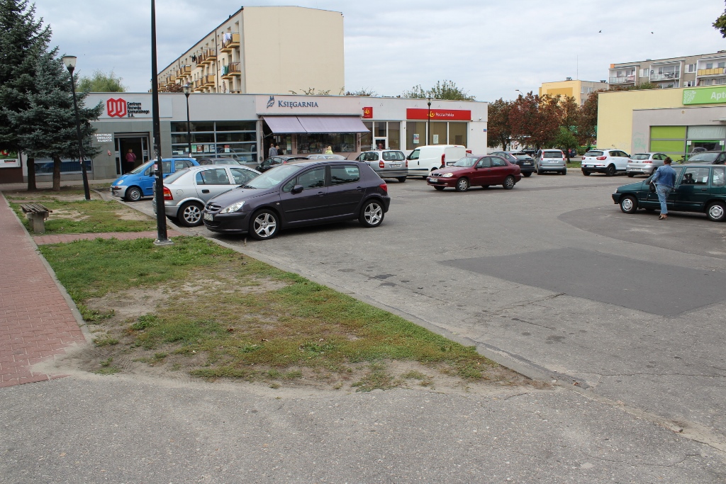 Parking na Asnyka do remontu