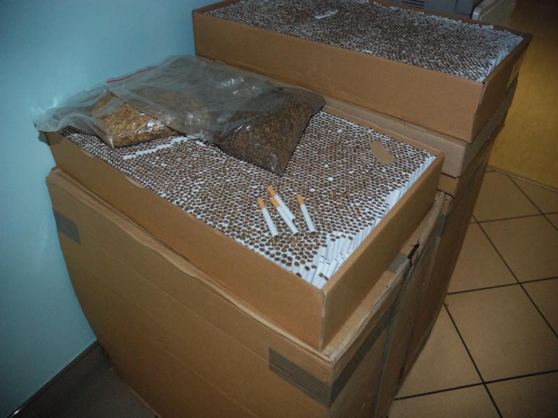 Przechwycono mnóstwo nielegalnego tytoniu