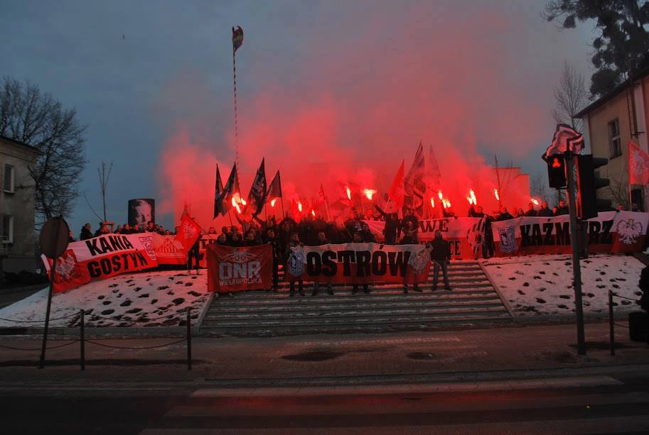 Kibice w Marszu Zwycięstwa