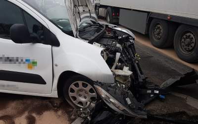 Zderzenie przy wiadukcie krotoszyńskim