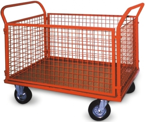 Ukradł wózek pocztowy i pojechał na…