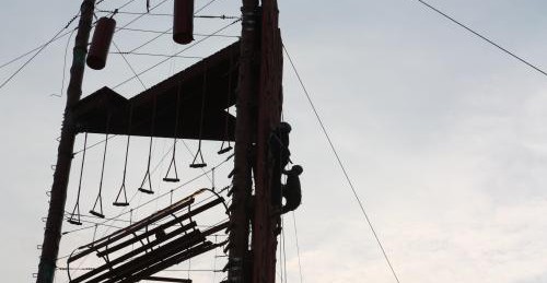 Wieża na Piaskach zniszczona przez korniki