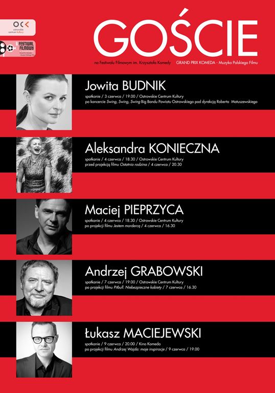 Festiwal Filmowy im. Krzysztofa Komedy już w sobotę