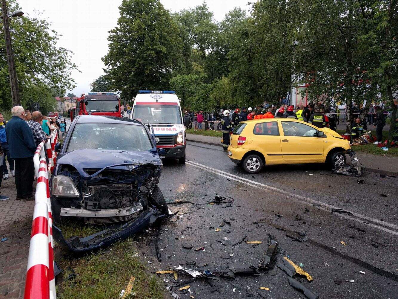 Wypadek w Międzyborzu. Sześć osób rannych