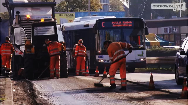 Remonty głównych ulic jeszcze długo uprzykrzą nam życie