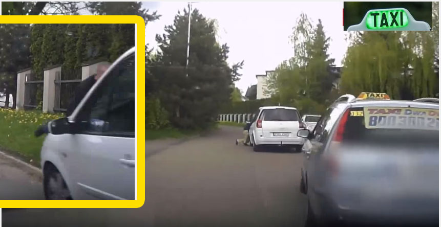 Taksówkarze napadli kierowcę Ubera