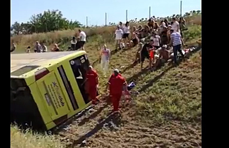 Wypadek autokaru w Serbii. W autokarze młodzież z Ostrowa Wlkp. i okolic