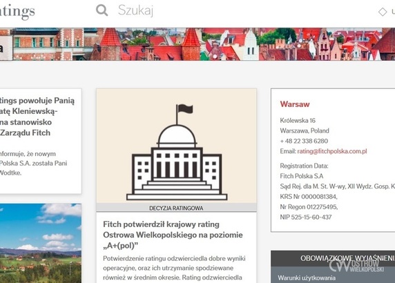 „Ostrów wie jak radzić sobie z długiem”