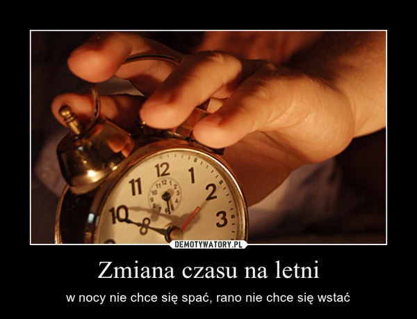 Skończy się przestawianie czasu na zimowy?
