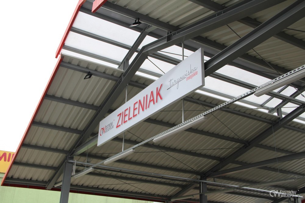 Zieleniak przy Konopnickiej po modernizacji