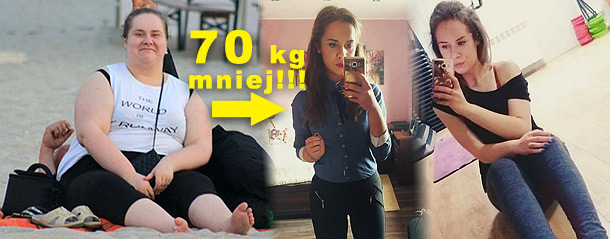 Dominika w rok schudła… 70 kg!!! Jak to zrobiła?