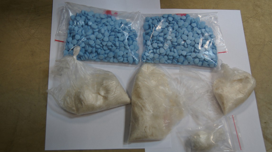 Tysiąc tabletek ecstasy i 250 g amfetaminy