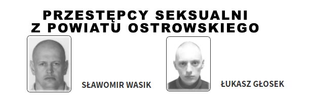 Przestępcy seksualni z Ostrowa Wlkp. w publicznym rejestrze