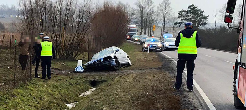 Wypadek w Sobótce. Interweniował LPR